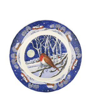 Emma Bridgewater Midnight Robin 8.5 Inch Plate